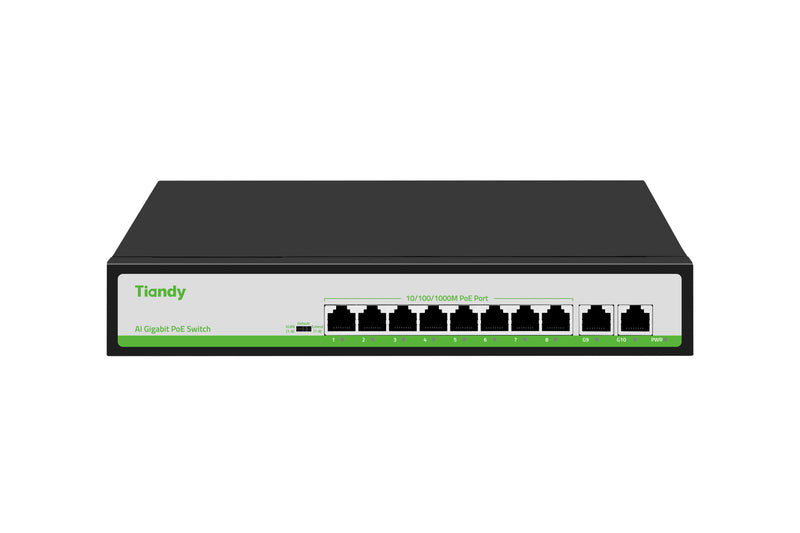 TC-P3S010 – Switch PoE 8FE+2GEV 90W