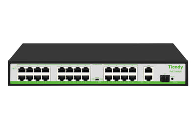 TC-P3S027 – Switch PoE 24FE+2GE 260W